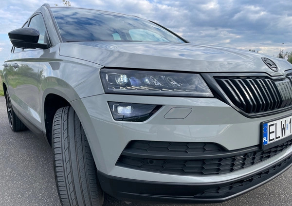 Skoda Karoq cena 99000 przebieg: 88000, rok produkcji 2019 z Zgierz małe 497